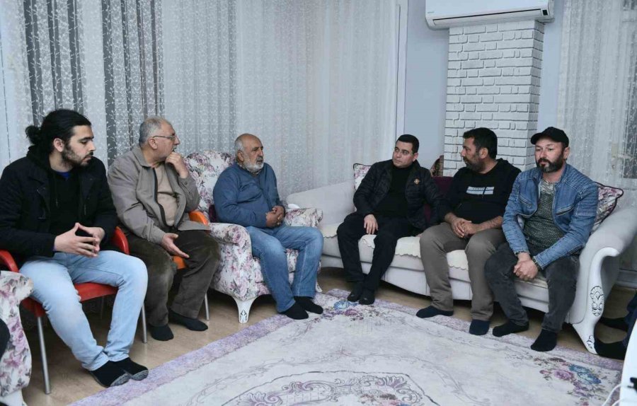 Tütüncü, Antalya’ya Gelen Depremzedeleri Ziyaret Etti