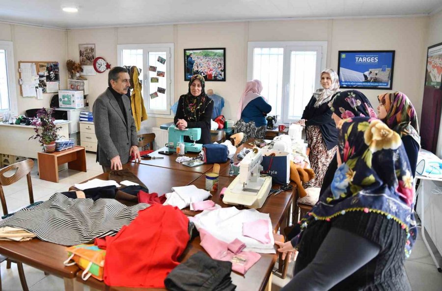 Başkan Ataç’tan Üreten Kadınlara Teşekkür