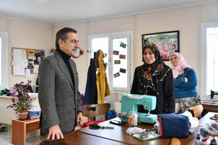 Başkan Ataç’tan Üreten Kadınlara Teşekkür