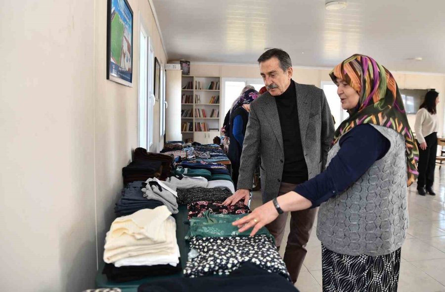 Başkan Ataç’tan Üreten Kadınlara Teşekkür