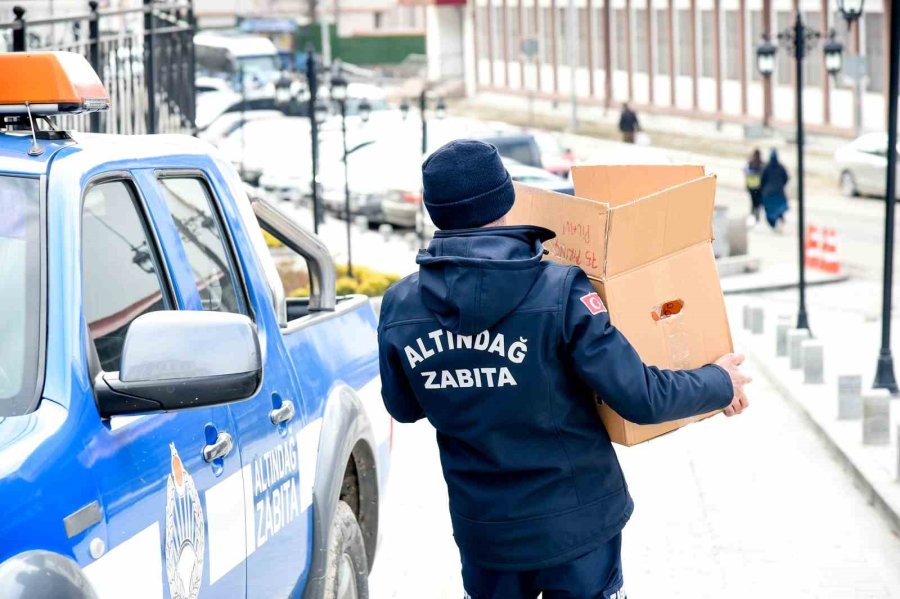 Altındağ Belediyesi Depremzedelere Yemek Yardımını Sürdürüyor