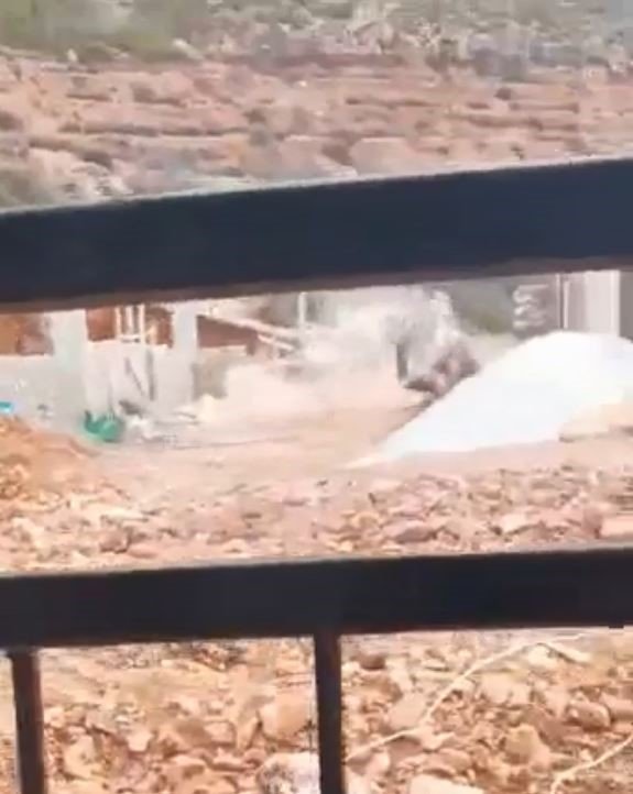 Antalya’da Dağdan Gelen Kaya Paniği