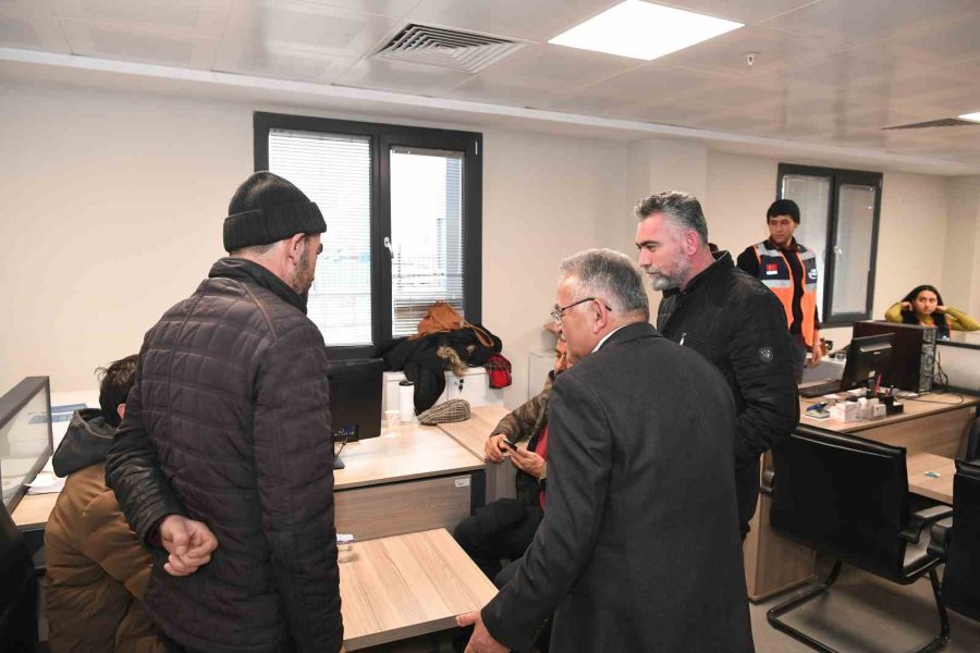 Başkan Büyükılıç’tan Afad Gönüllülerine Teşekkür