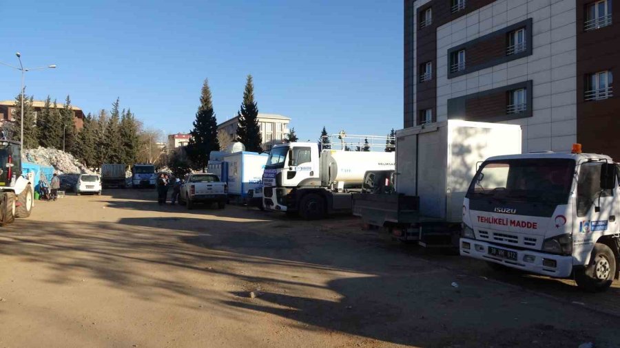 Melikgazi’den Depremzedelere ‘mobil Yardım’