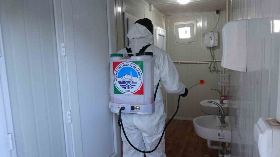 Melikgazi’den Depremzedelere ‘mobil Yardım’