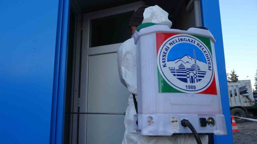 Melikgazi’den Depremzedelere ‘mobil Yardım’