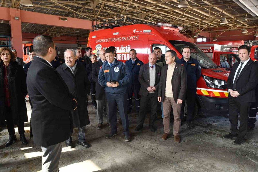 Başkan Ataç Çalışmalar Hakkında Bilgi Aldı