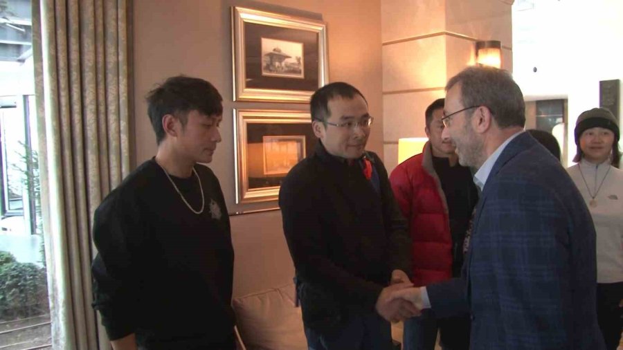 Deprem Bölgesinde Çalışan Çinli Arama Kurtarma Ekibi Ülkelerine Pendik’ten Uğurlandı