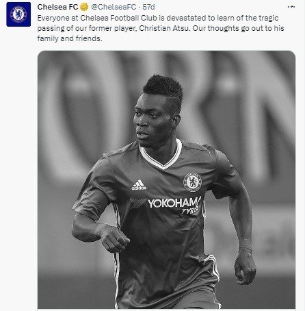Christian Atsu İçin Eski Kulüplerinden Taziye Mesajı