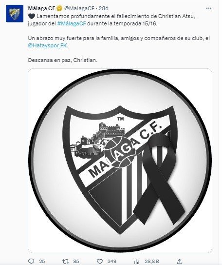 Christian Atsu İçin Eski Kulüplerinden Taziye Mesajı