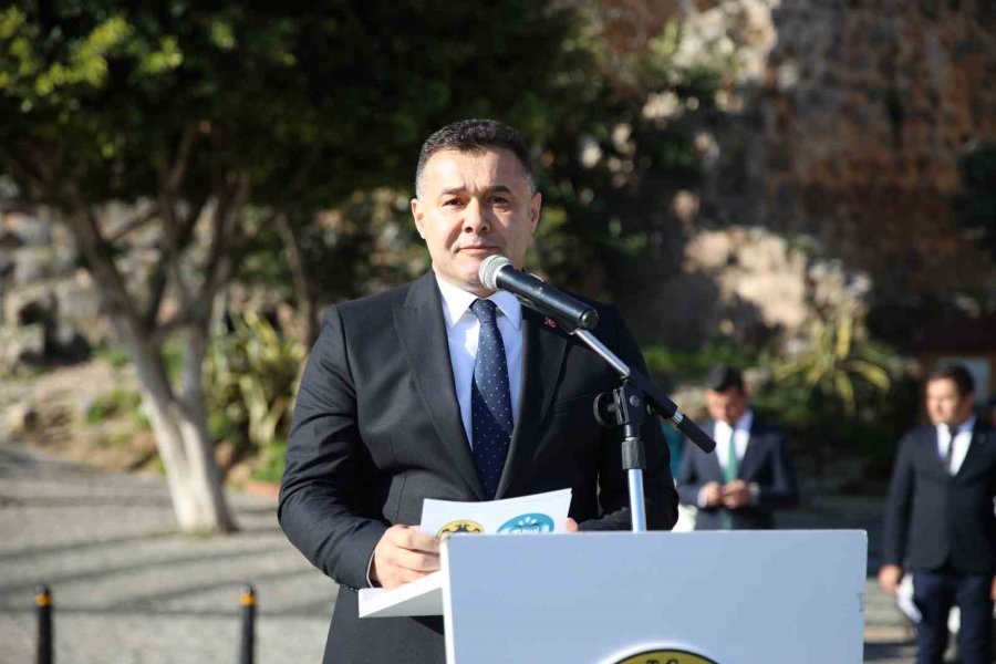 Atatürk’ün Alanya’ya Gelişinin 88. Yıl Dönümü Kutlandı