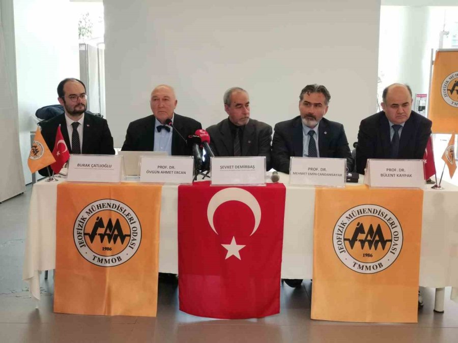 Prof. Dr. Ahmet Ercan: “inşaat Mühendislerinin ‘jeofiziğin Bizim Yapılarda Ne İşi Var?’ Demesini Hayretle Karşılıyoruz”