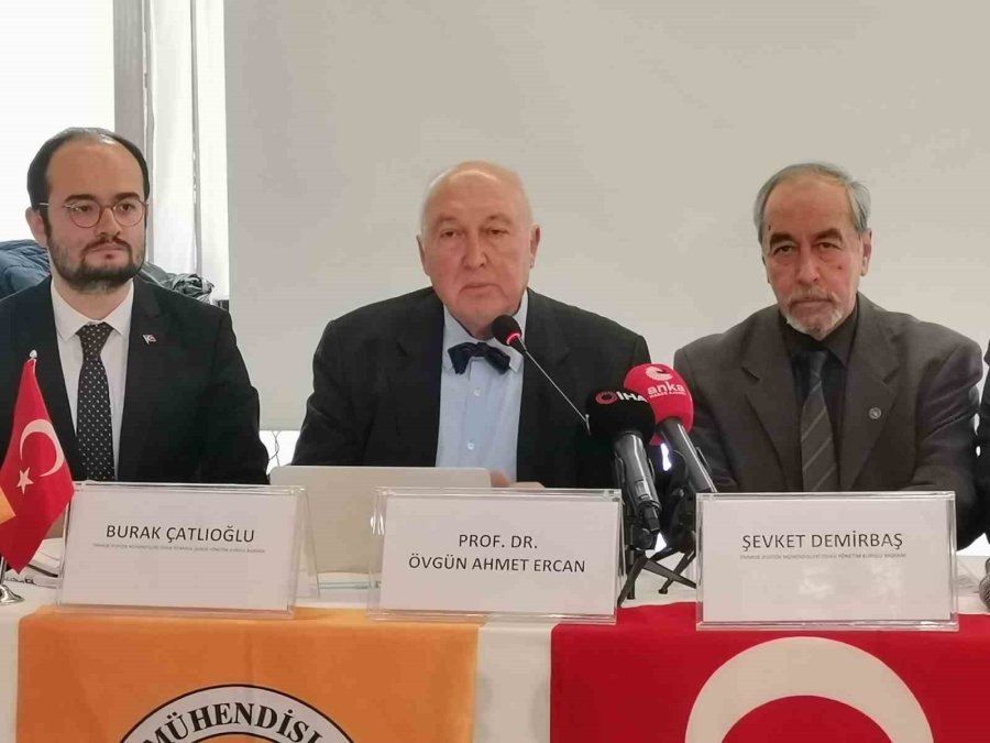 Prof. Dr. Ahmet Ercan: “inşaat Mühendislerinin ‘jeofiziğin Bizim Yapılarda Ne İşi Var?’ Demesini Hayretle Karşılıyoruz”