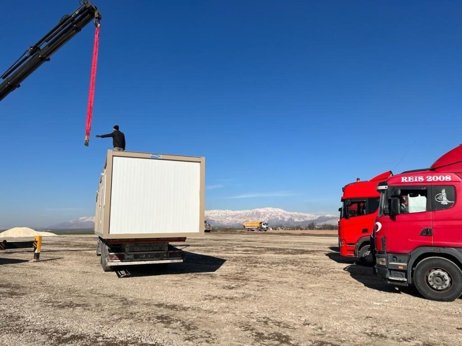Sultangazi Belediyesi, Adıyaman’da Konteyner Yaşam Kenti Kuruyor