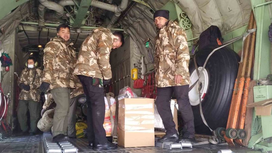 Hava Harp Okulu’ndan 27 Kişilik Yeni Ekip Deprem Bölgesi Adıyaman’a Doğru Yola Çıktı