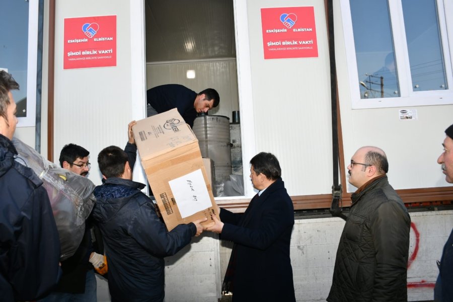 Eskişehir Adliyesi’nden Deprem Bölgesi Elbistan’a Yardım