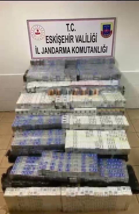 Eskişehir’de 11 Bin 398 Paket Kaçak Sigara Ele Geçirildi
