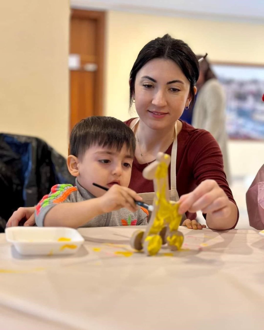 Kepez’den Depremzede Çocuklara Atölye Çalışması