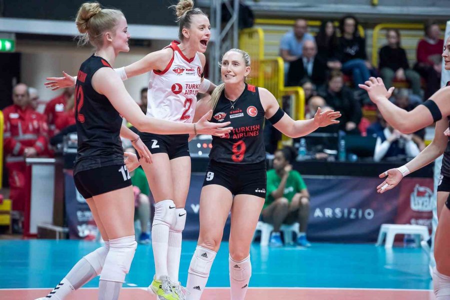 Türk Hava Yolları, Cev Kupası’nda Çeyrek Finalde Sahne Alıyor