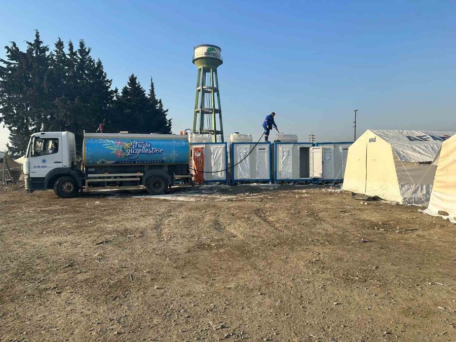 Tuzla Belediyesi, Hatay’a Konteyner Kent Kuruyor