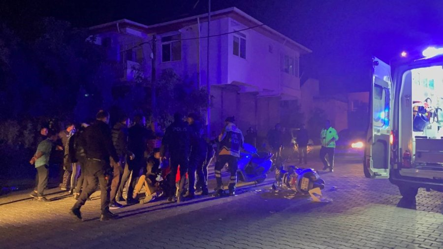 Gazipaşa’da Otomobille Motosiklet Çarpıştı: 1 Yaralı