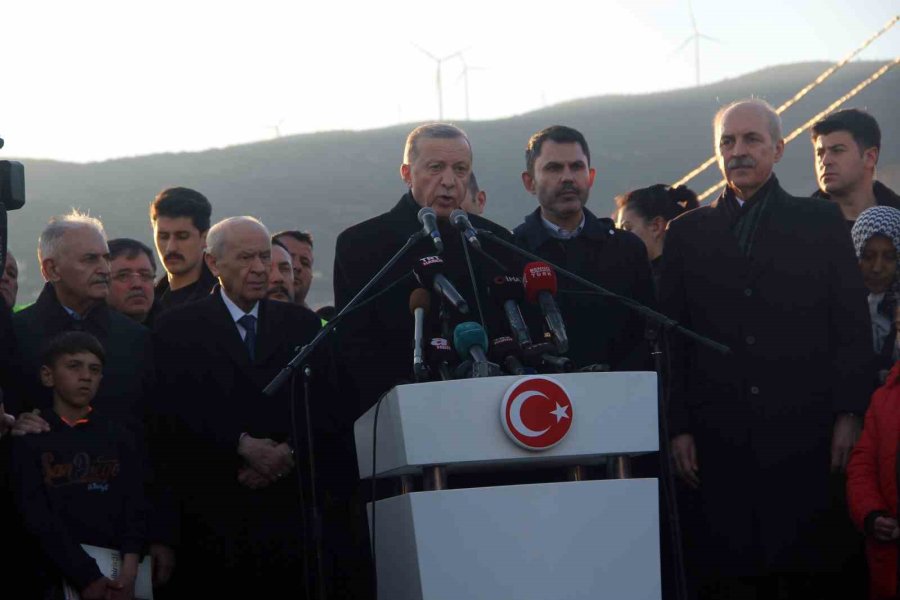 Cumhurbaşkanı Erdoğan: "11 İlimizde Mart Ayında İnşasına Başlayacağımız Hane Sayısı 270 Bini Bulacak"