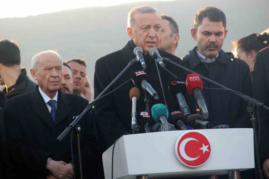 Cumhurbaşkanı Erdoğan: "11 İlimizde Mart Ayında İnşasına Başlayacağımız Hane Sayısı 270 Bini Bulacak"