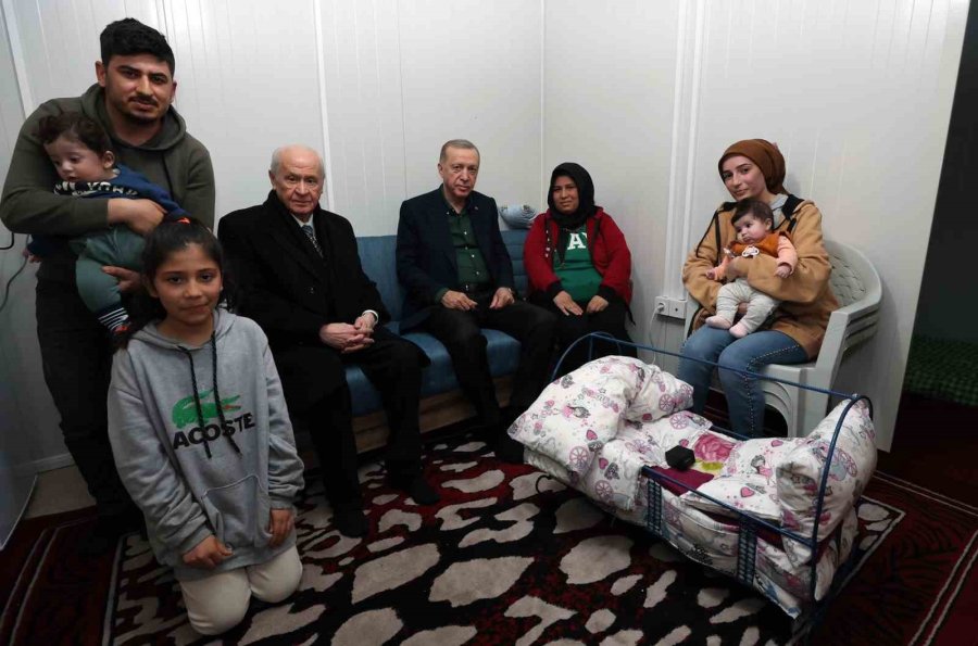 Erdoğan Ve Bahçeli’nin Konteynerde Ziyaret Ettiği Aksu Ailesi İha’ya Konuştu