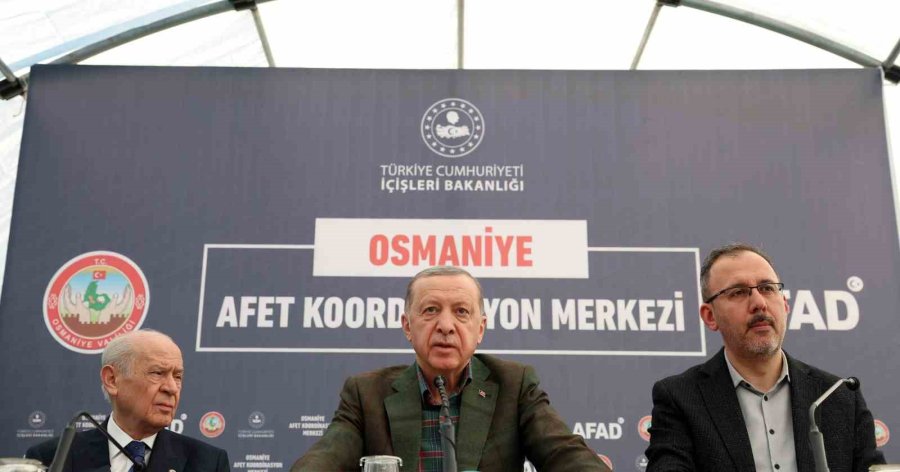 Cumhurbaşkanı Erdoğan: "şehirlerimizi Ayağa Kaldıracağız"