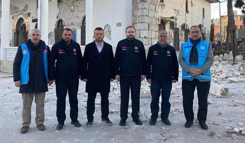 Eskişehir İl Müftülüğü Din Görevlilerinin Çadır Kentlerdeki Destek Çalışmaları Sürüyor