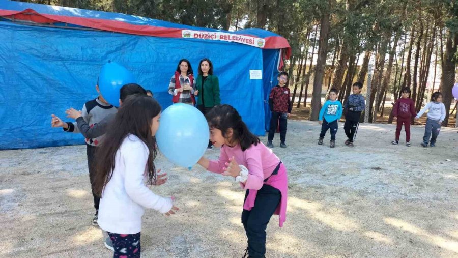 Osmaniye’de Depremzede Çocuklara Psikolojik Destek