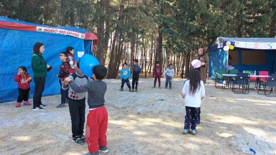Osmaniye’de Depremzede Çocuklara Psikolojik Destek