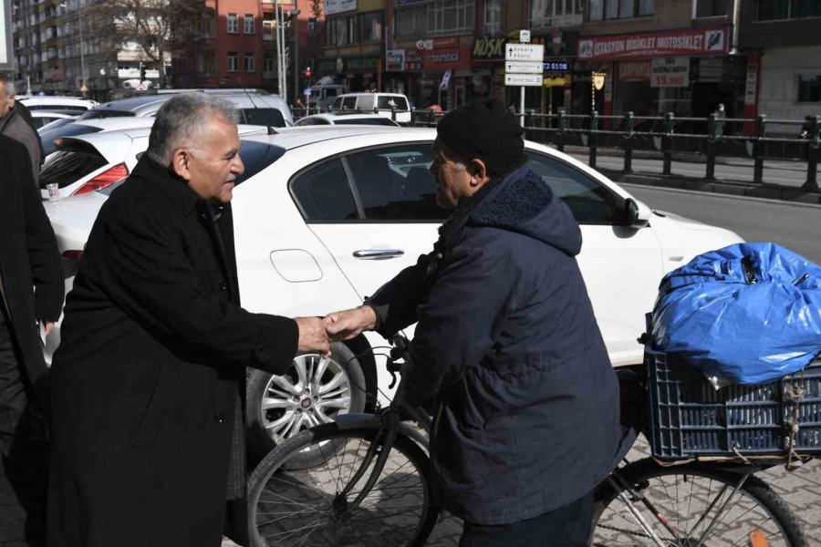 Büyükkılıç’tan İstasyon Caddesi’nde Esnaf Ziyareti