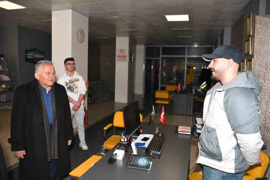 Büyükkılıç’tan İstasyon Caddesi’nde Esnaf Ziyareti