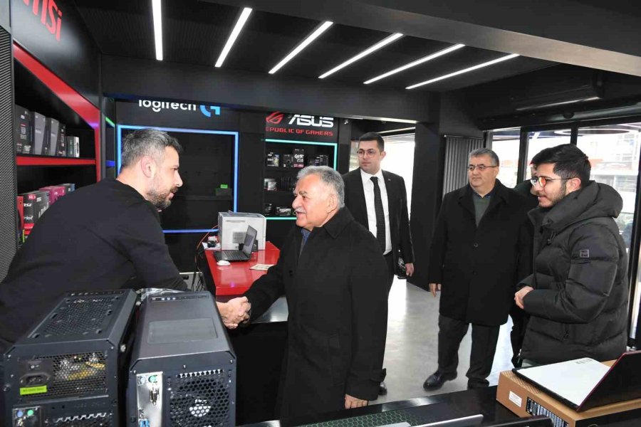 Büyükkılıç’tan İstasyon Caddesi’nde Esnaf Ziyareti