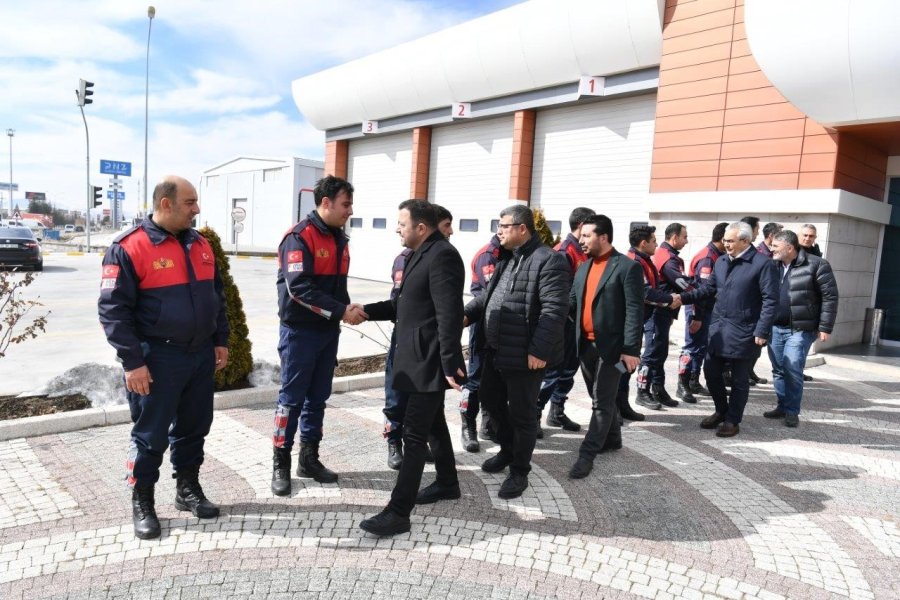 Kayseri Osb Yönetimi, İtfaiye Ekiplerine Teşekkür Etti