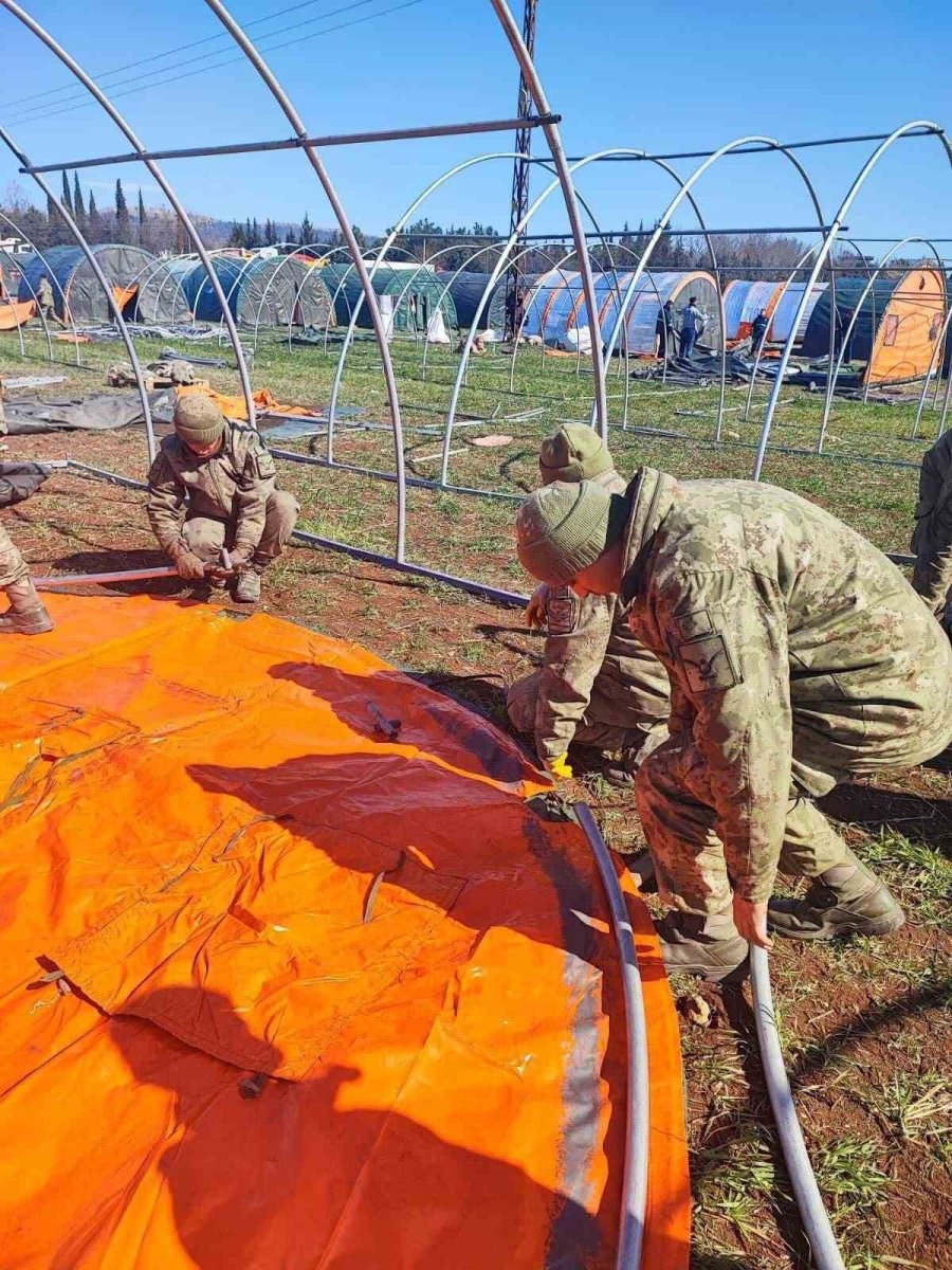 Msb: “bugüne Kadar Bölgede 59 Bin 985 Çadır Kurularak Vatandaşlarımıza Teslim Edildi”
