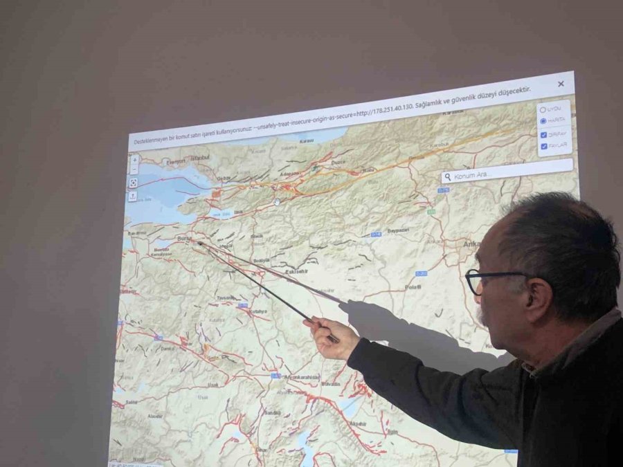 Eskişehir’in Dört Bir Yanı Diri Fay Hatlarıyla Sarılı