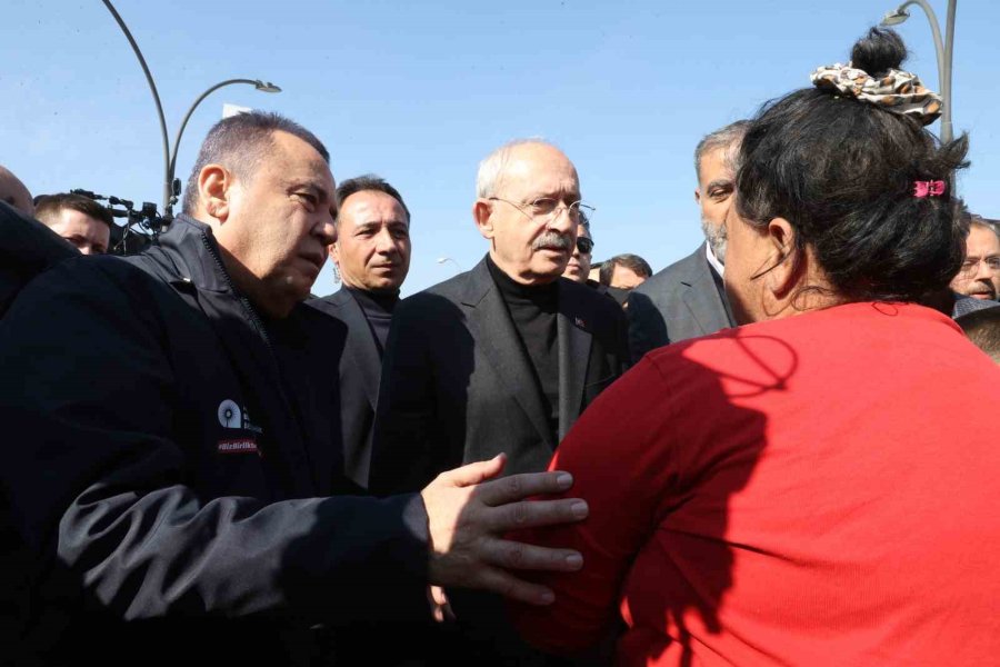 Başkan Böcek, Üçüncü Kez Deprem Bölgesinde