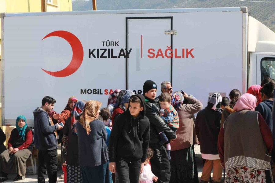 Kızılay Mobil Sağlık Ekiplerinin Lokasyonları Güncellendi