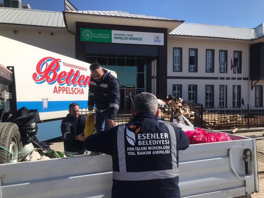 Esenler’den Büyük Afete Büyük Seferberlik