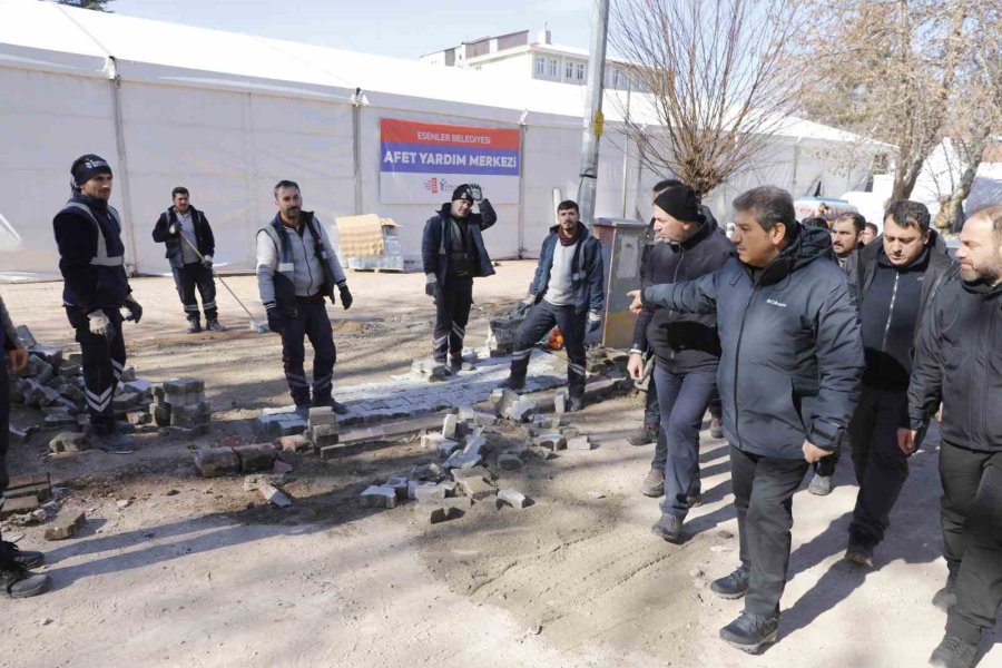 Esenler’den Büyük Afete Büyük Seferberlik