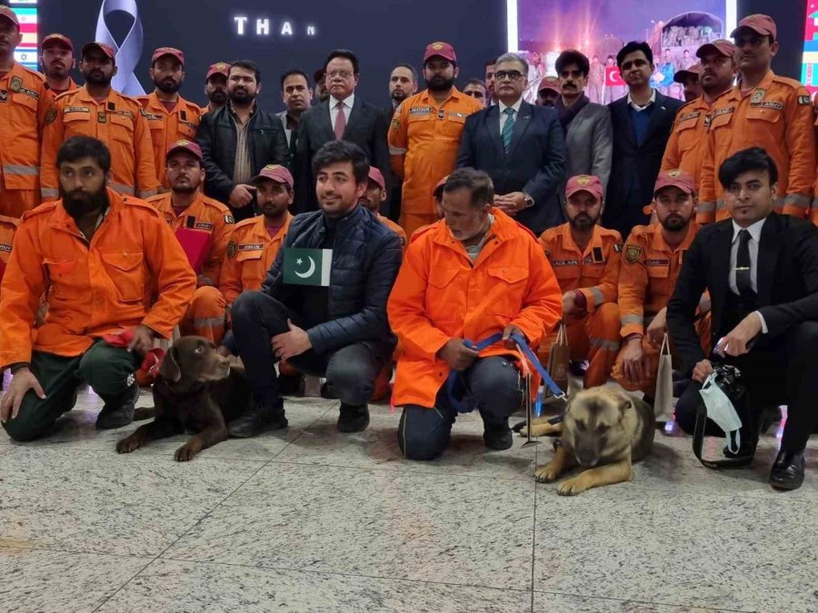Pakistan Arama Kurtarma Ekibi İstanbul’dan Tören İle Uğurlandı