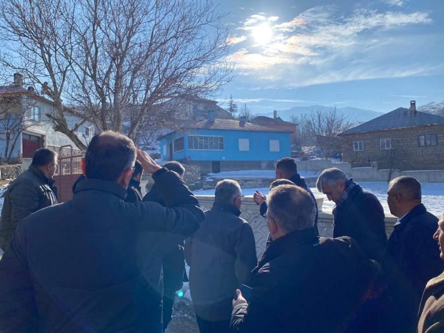 Başkan Büyükkılıç, Sarız’da İncelemelerde Bulundu