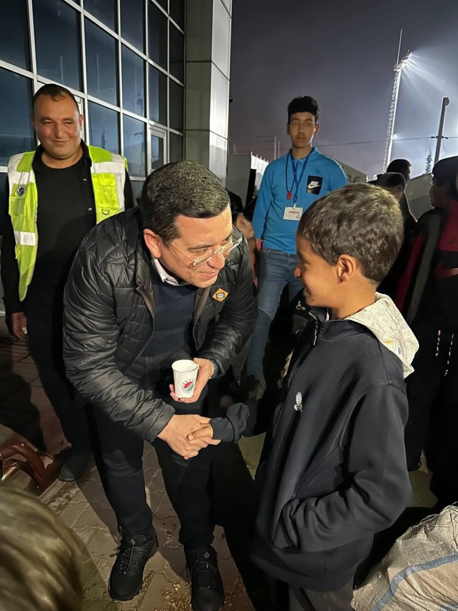 Başkan Tütüncü, Deprem Bölgesinde