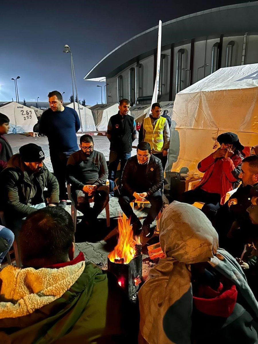 Başkan Tütüncü, Deprem Bölgesinde