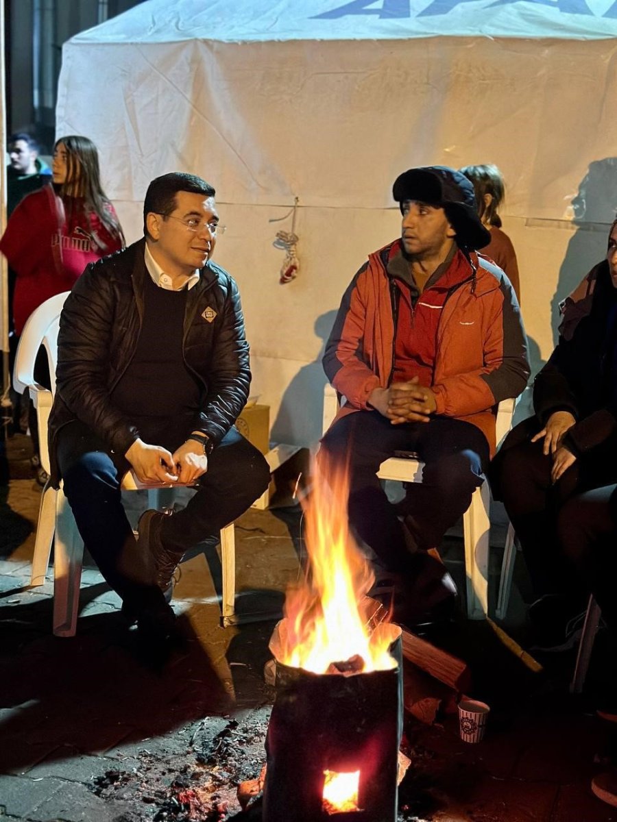 Başkan Tütüncü, Deprem Bölgesinde