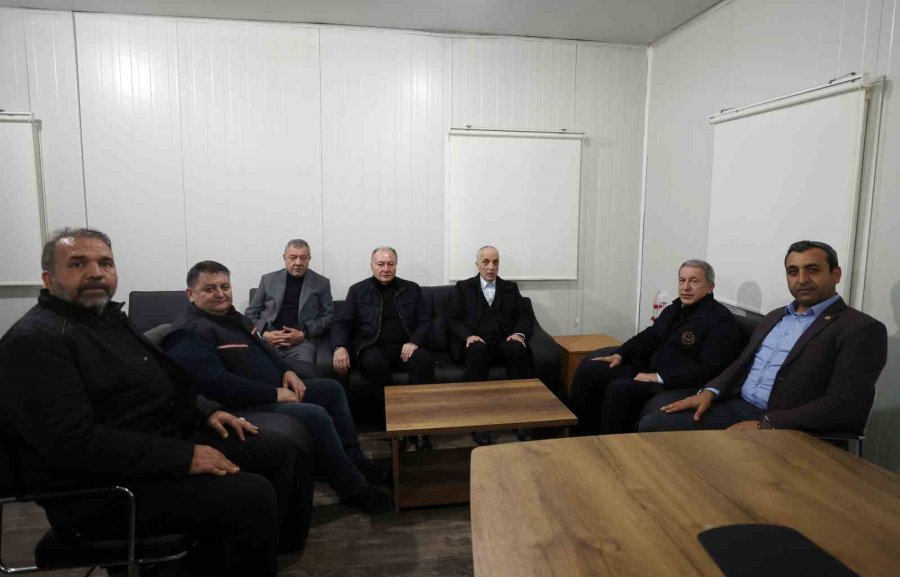 Türk-iş Genel Başkanı Ergün Atalay Hatay’da Temaslarda Bulundu