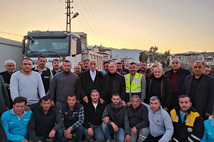 Türk-iş Genel Başkanı Ergün Atalay Hatay’da Temaslarda Bulundu