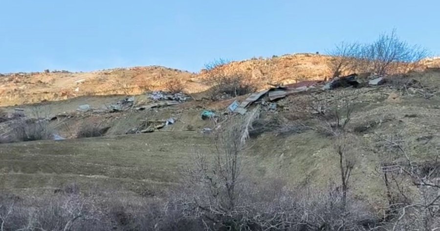 Deprem Bölgesi Malatya’da Heyelan, Bir Mezrayı Yuttu